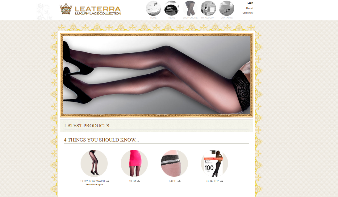 Интернет-магазин американской компании Leaterra