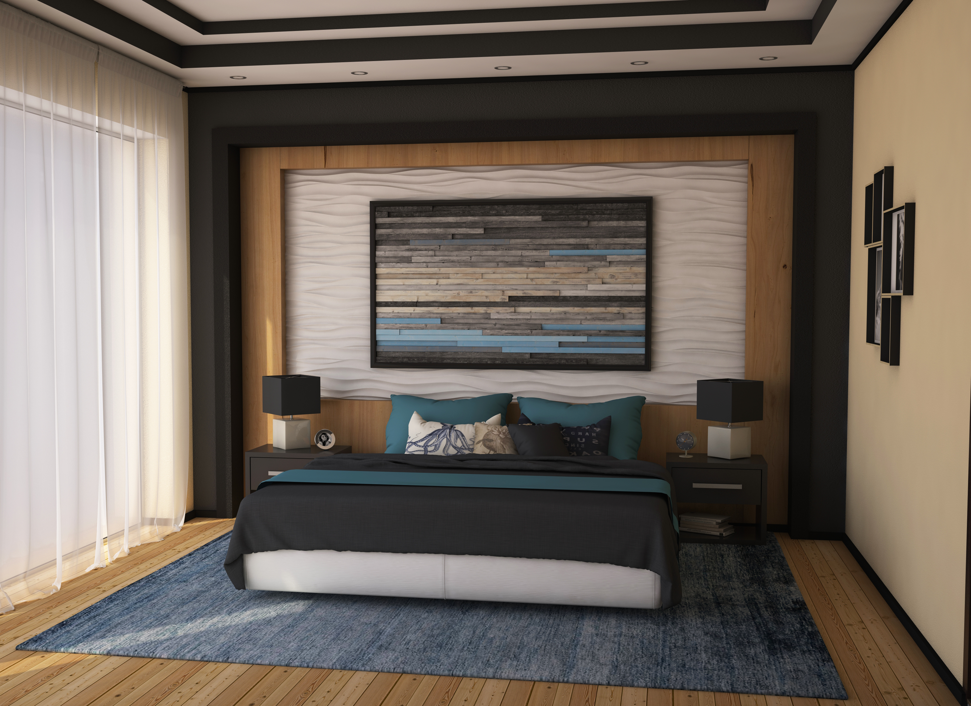 Проект жилого дома(Спальня)