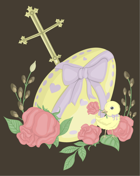 Иллюстрация на тему Пасха