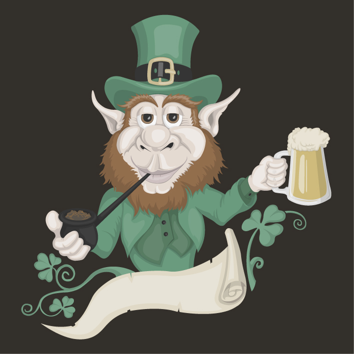 Иллюстрация из серии "Irish pub" #1