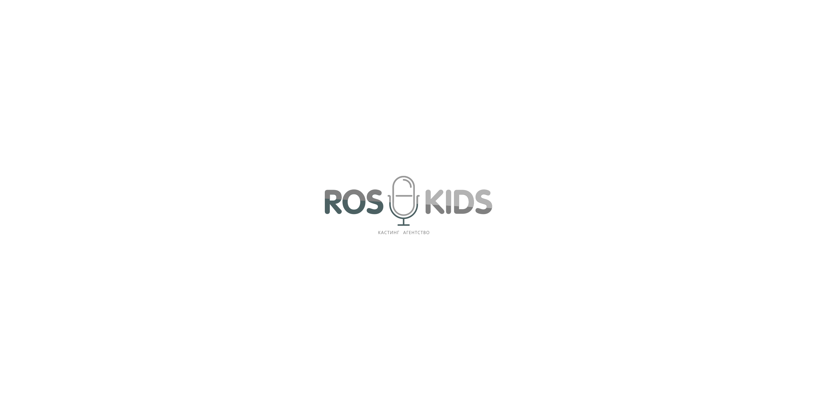 Логотип для Roskids кастинг агентство 