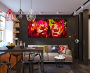 Дизайн интерьера 2-х комнатной квартиры