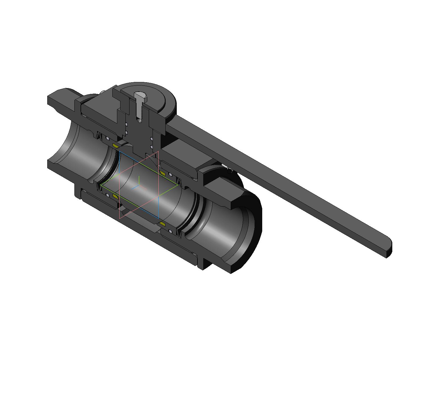 Кран шаровой КШ-50