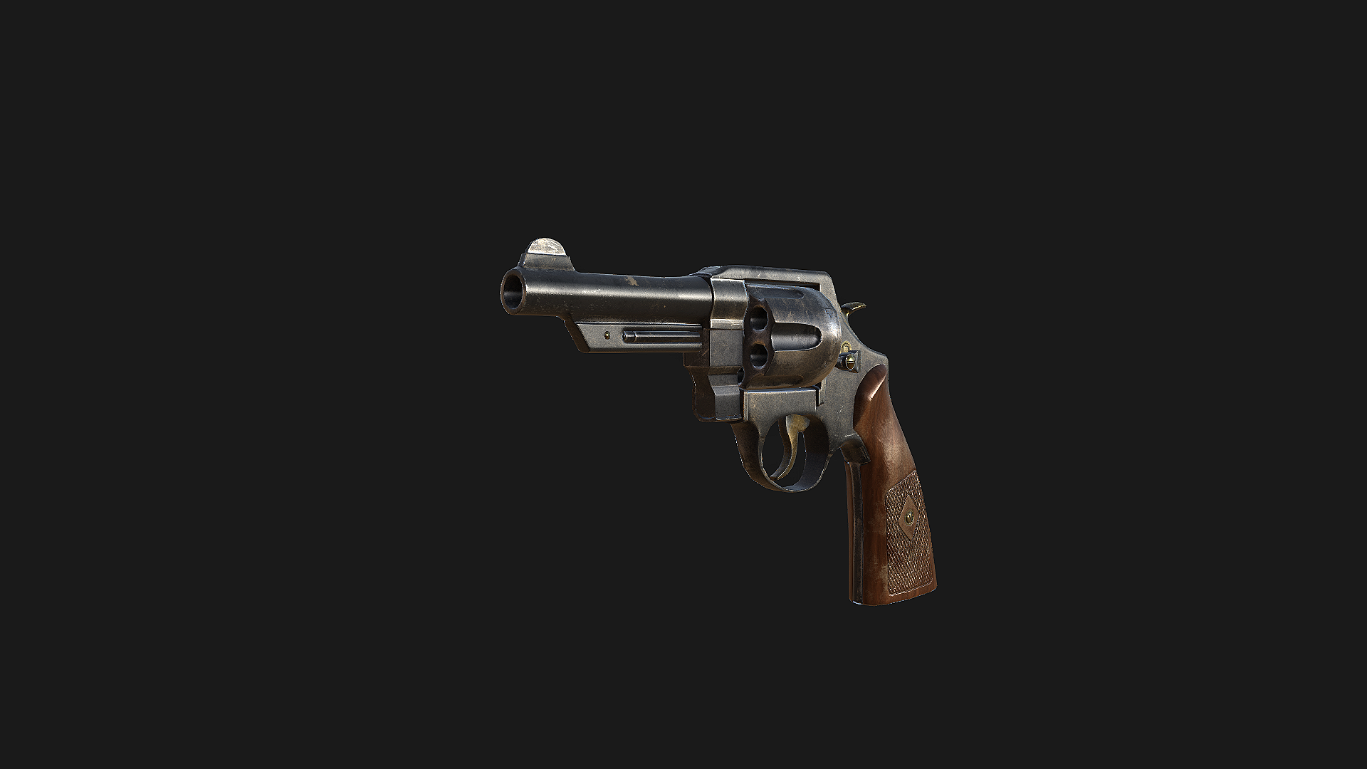 Low-poly Gun
