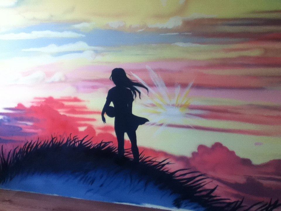 Роспись стены