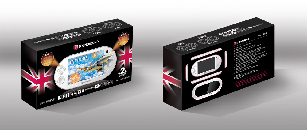 Упаковка консоли Soundtronix