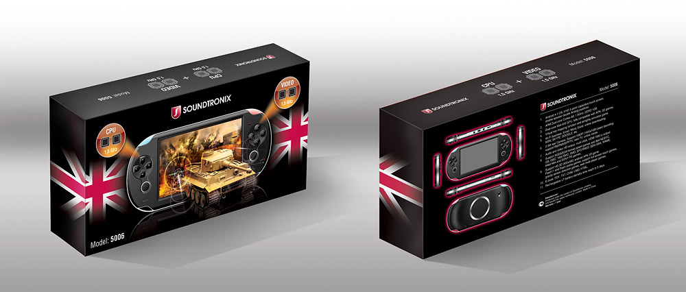 Упаковка консоли Soundtronix
