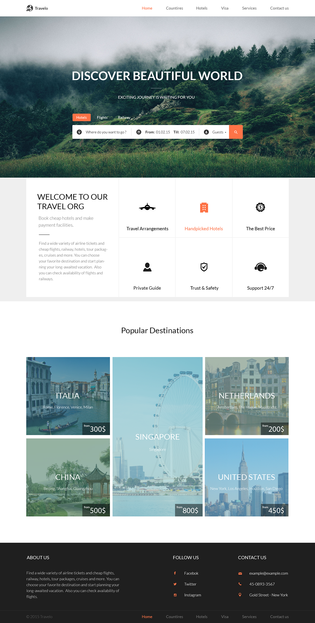 Travel Template