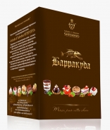 Буклет десеры для кафе "Барракуда" (внешняя сторона)