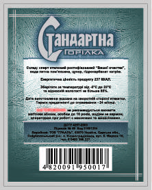 Этикетка для водки