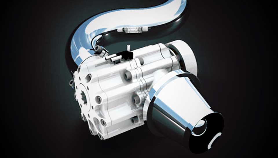 Создание 3D анимации работы двигателя