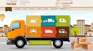 Сайт грузоперевозки PORTAGE
