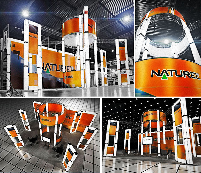 Дизайн выставочного стенда Naturel