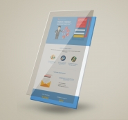 верстка страниц для AA Agency