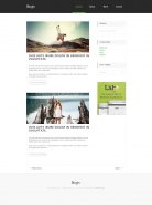 Адаптивная верстка блога