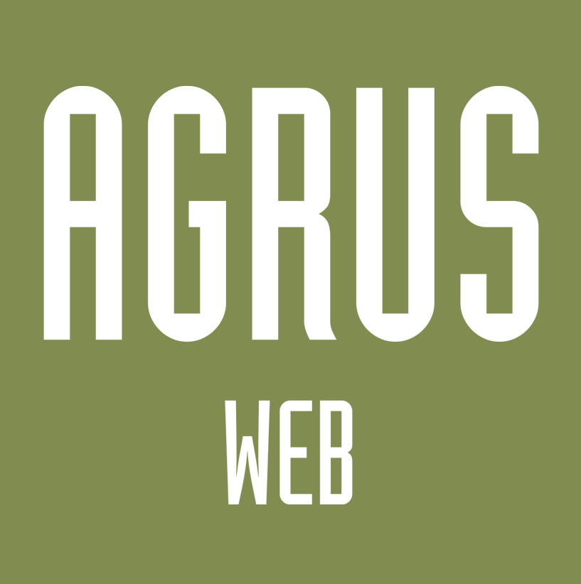 Логотип для студии разработки сайтов AGRUS