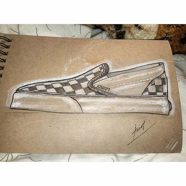 Скетч vans