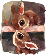 Low poly принт