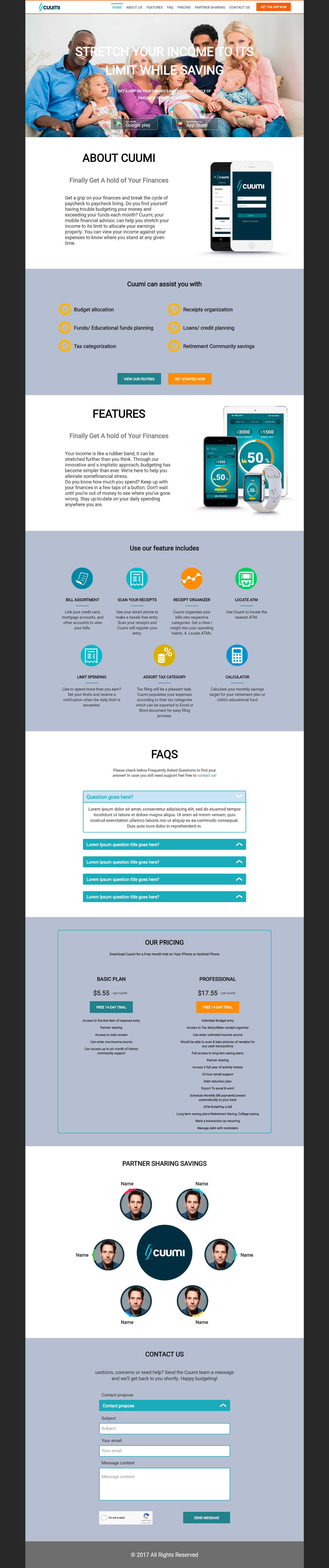 Адаптивный Landing Page