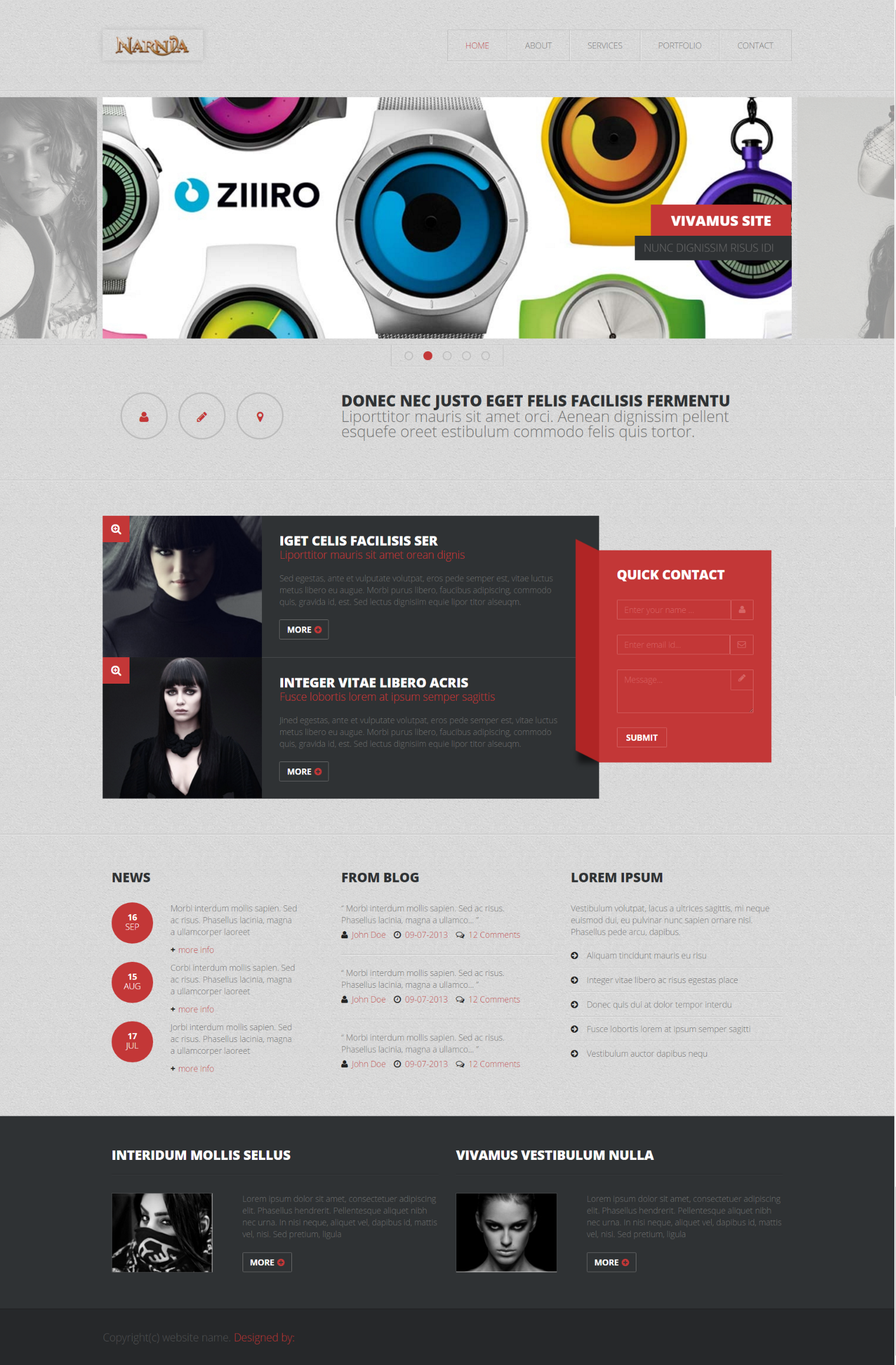 Адаптивный Landing Page