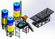 Concrete mixing plants