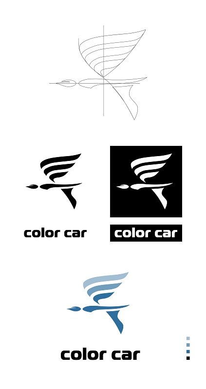 Разработка логотипа авто-покрасочного сервиса