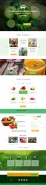 Разработка дизайна Landing Page для "Vegetables"