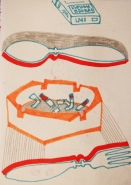 Postcards illustration