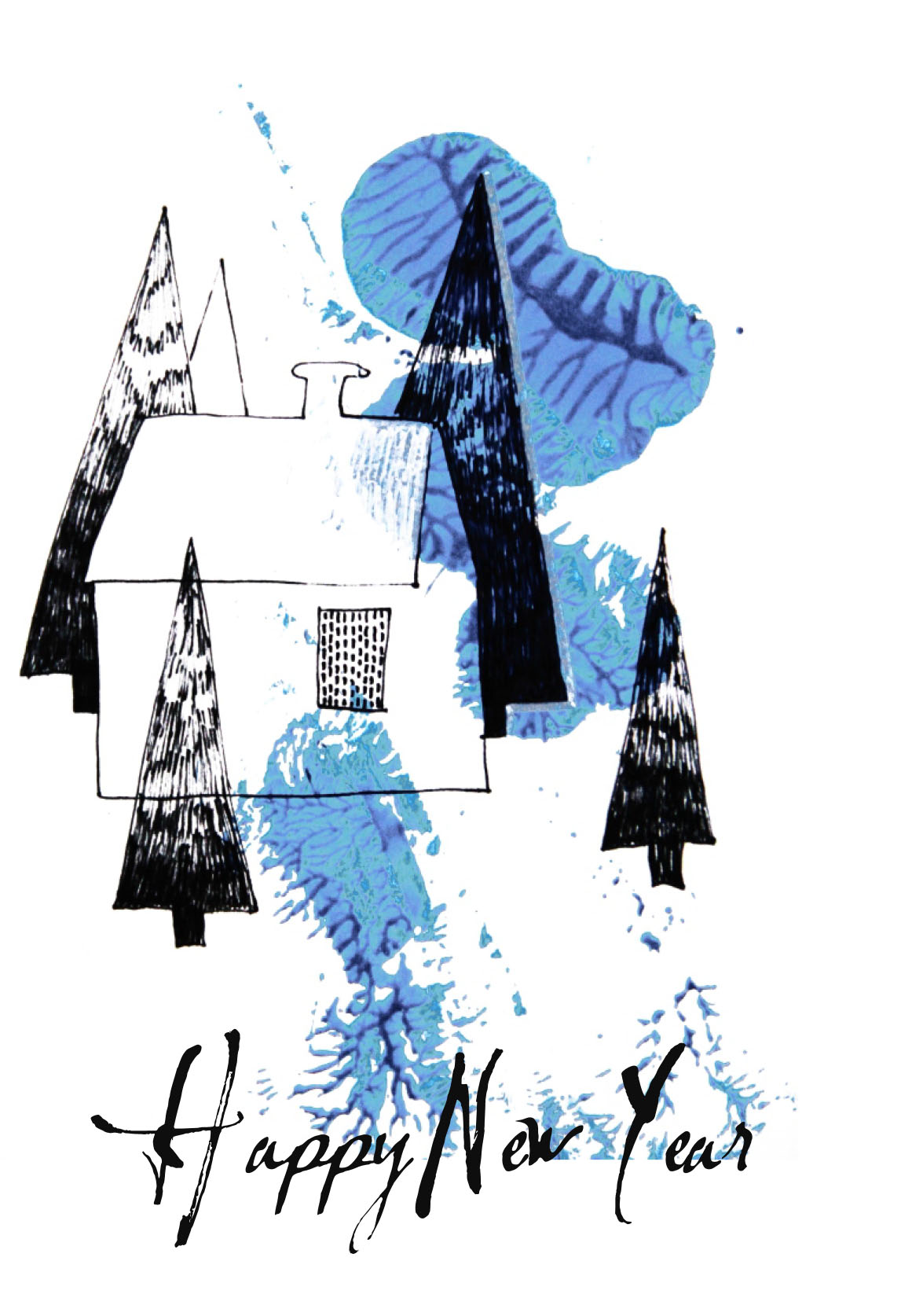 Postcards illustration