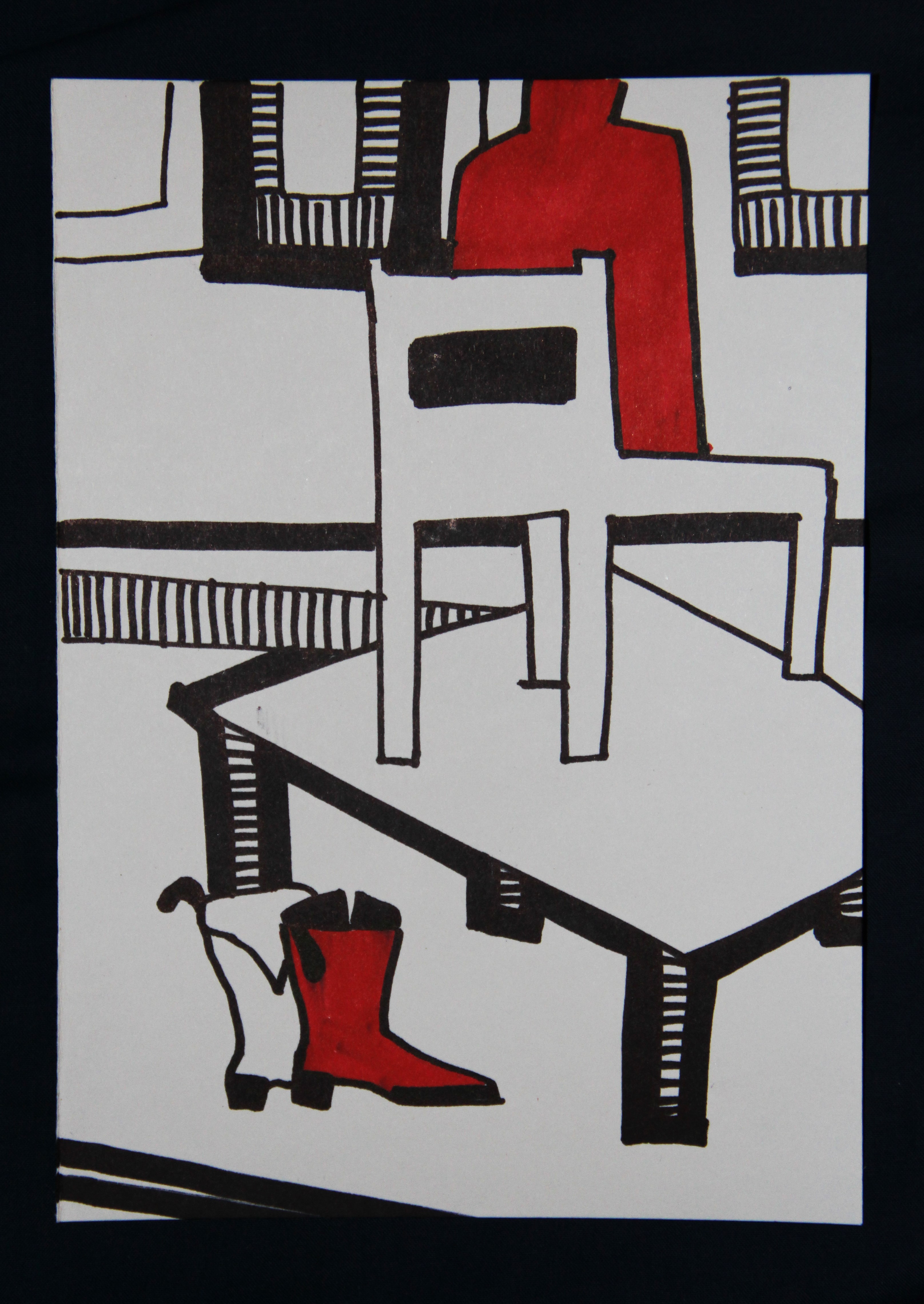 Postcards illustration