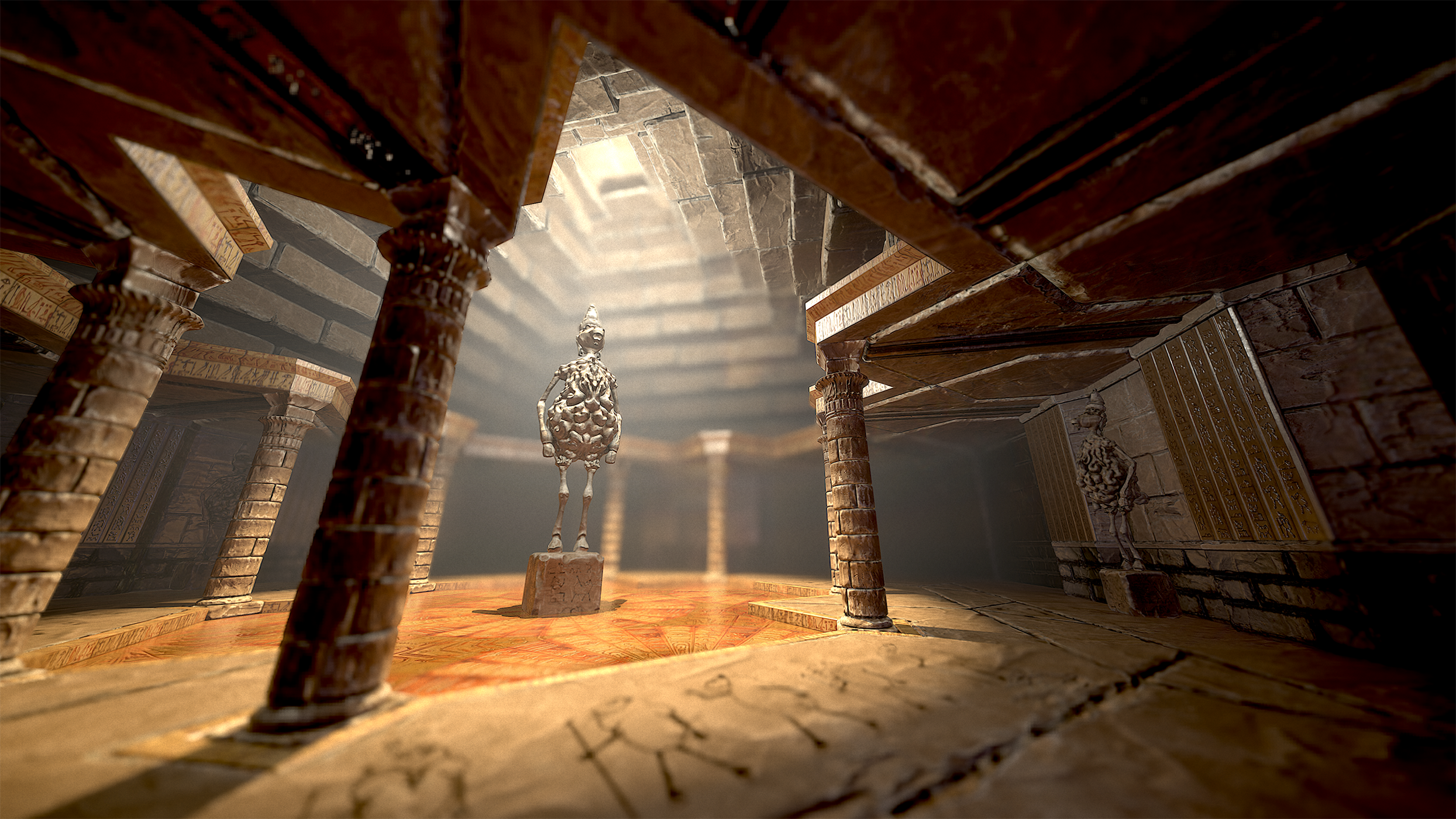 Pharaoh Sheepamun shrine