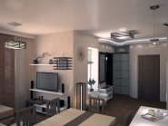 кухня студия в таунхаусе