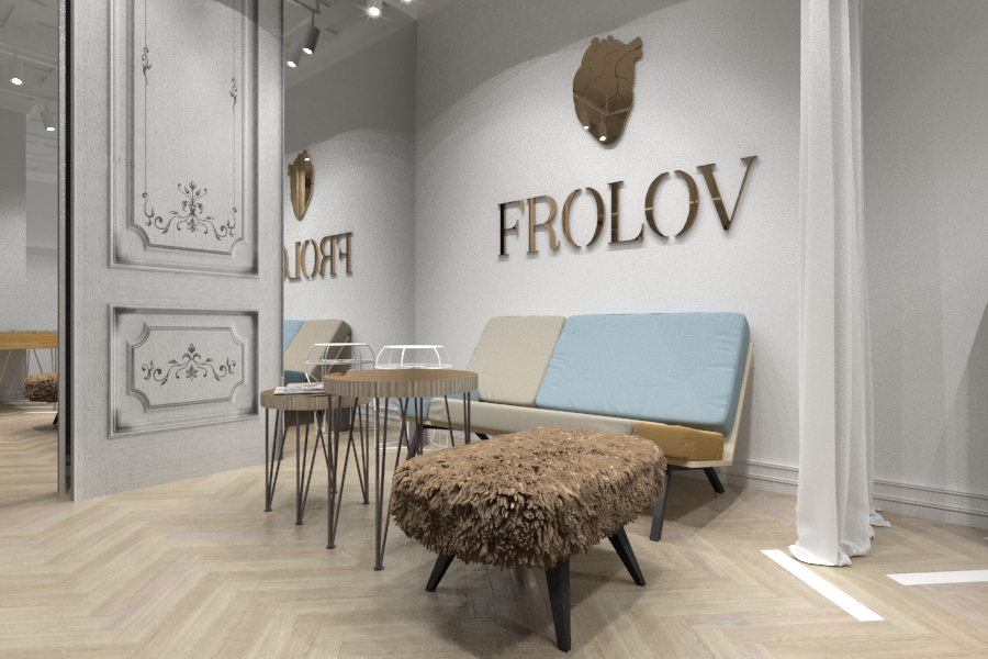 Концепция шоурум одежды