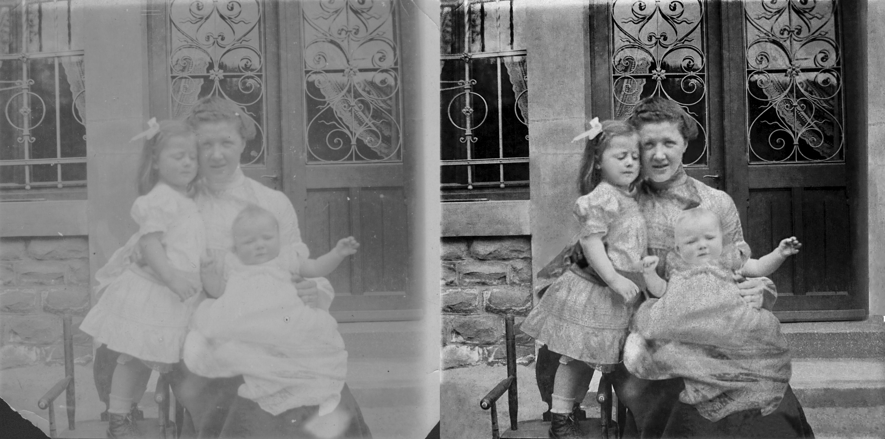 Восстановление старой фотографии