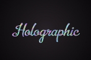 Holographic Text