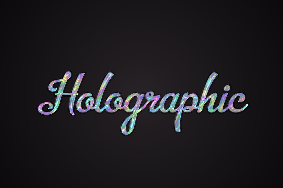 Holographic Text