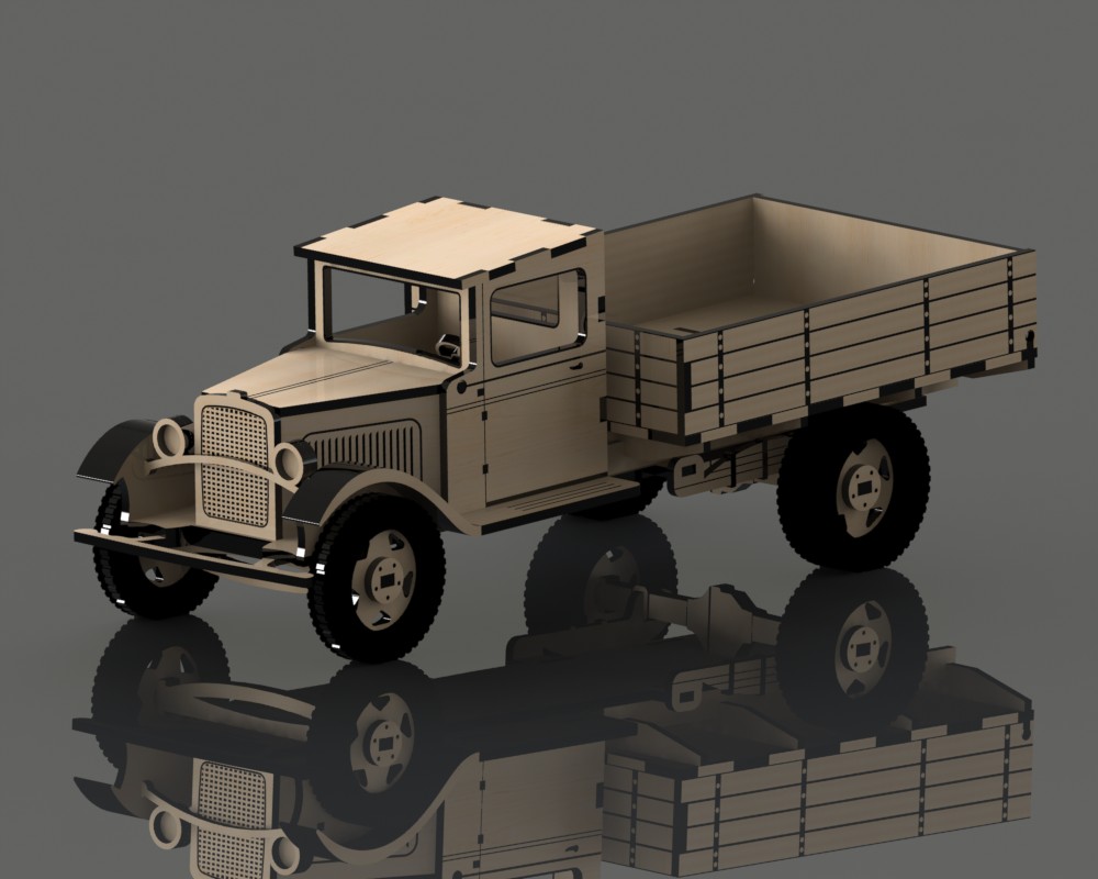 3Д пазл ГАЗ-АА