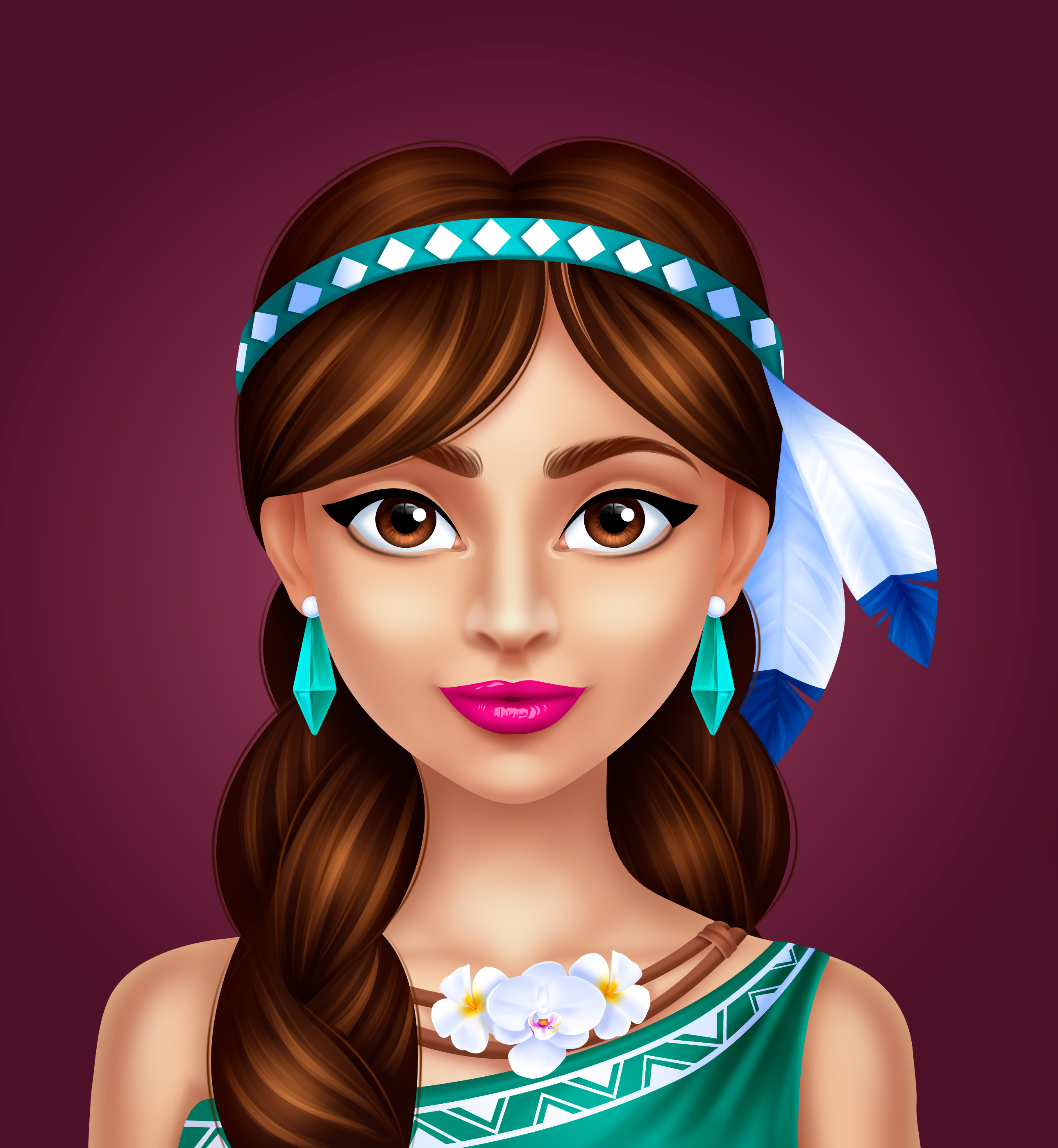 Girl character