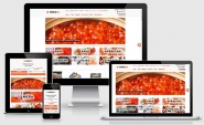 верстка интернет-магазина морепродуктов