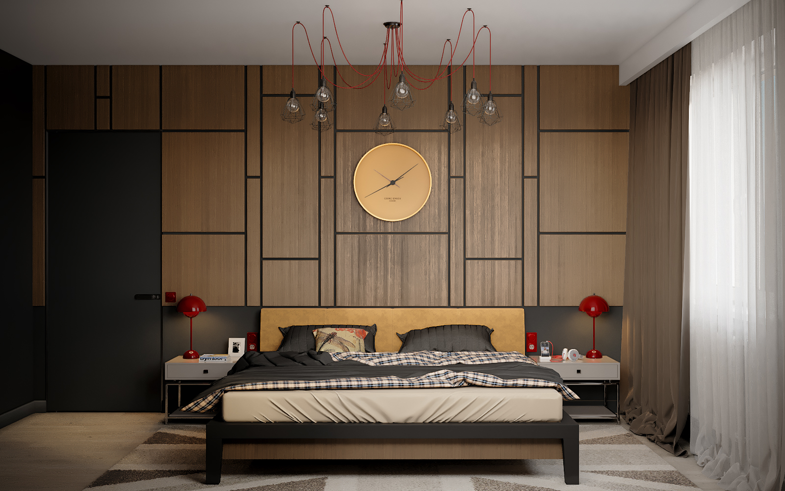 Guest Contemporary Bedroom