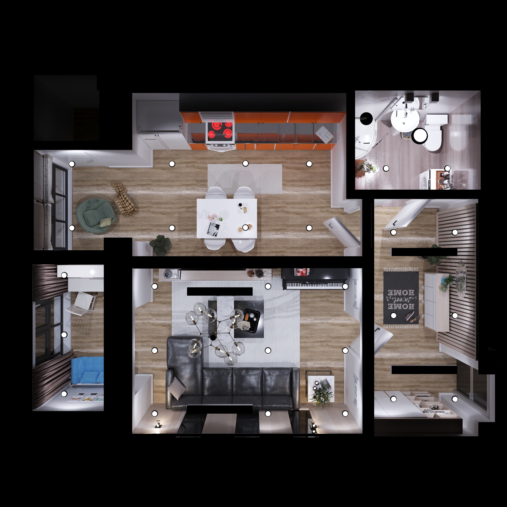 3d Планировка квартиры