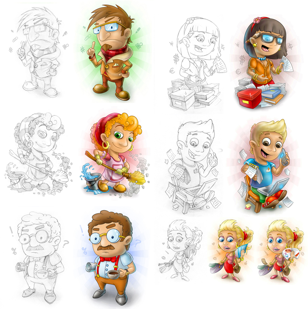 Сartoon characters