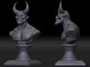 Demon bust