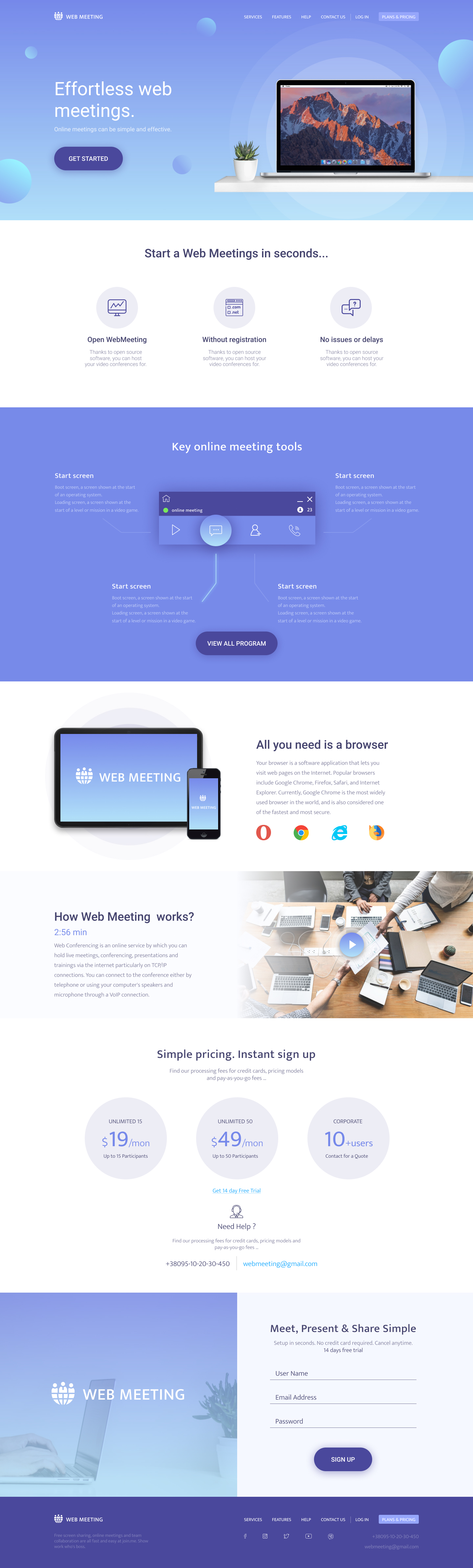 Web Meeting