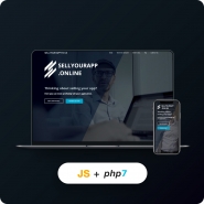 SellyYourApp - Landing Page