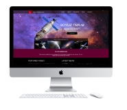 Верстка учебного макета Space Prospection