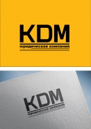 Разработка логотипа юридической компании KDM