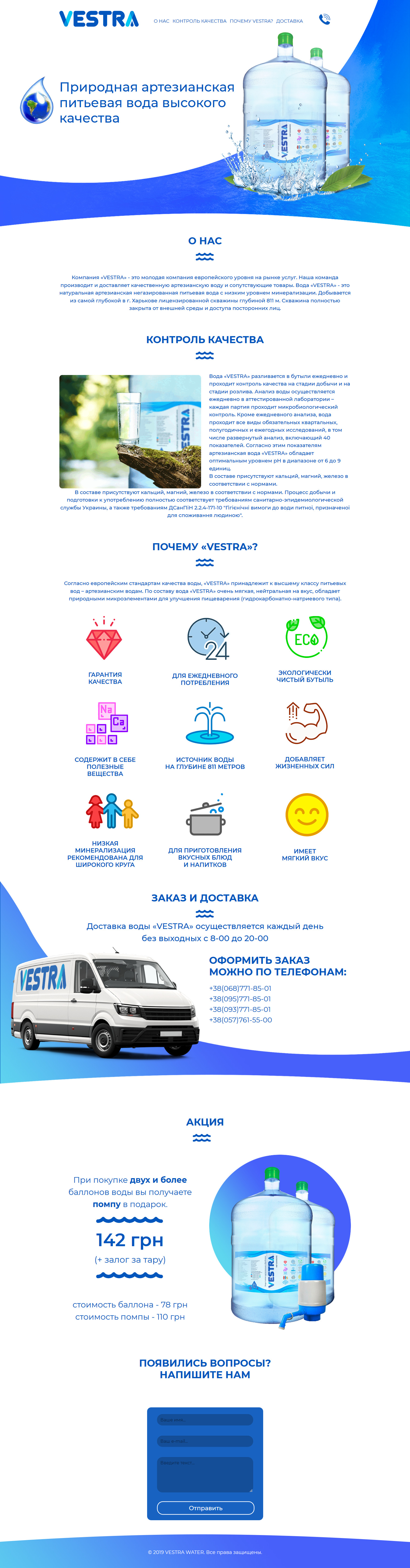 Сайт Доставка Воды