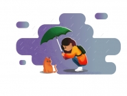 Девочка с котом