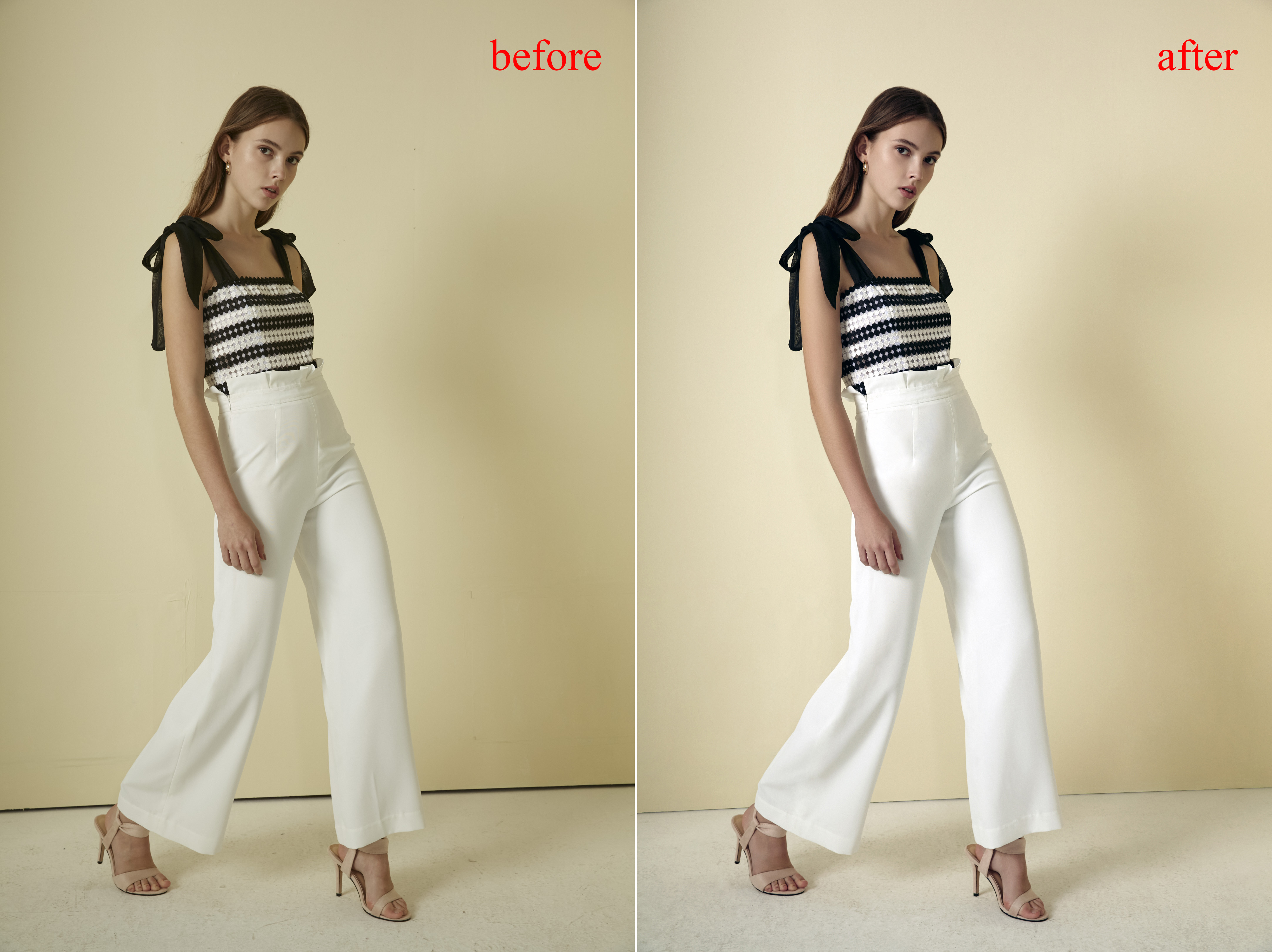 цветокоррекция, ретушь